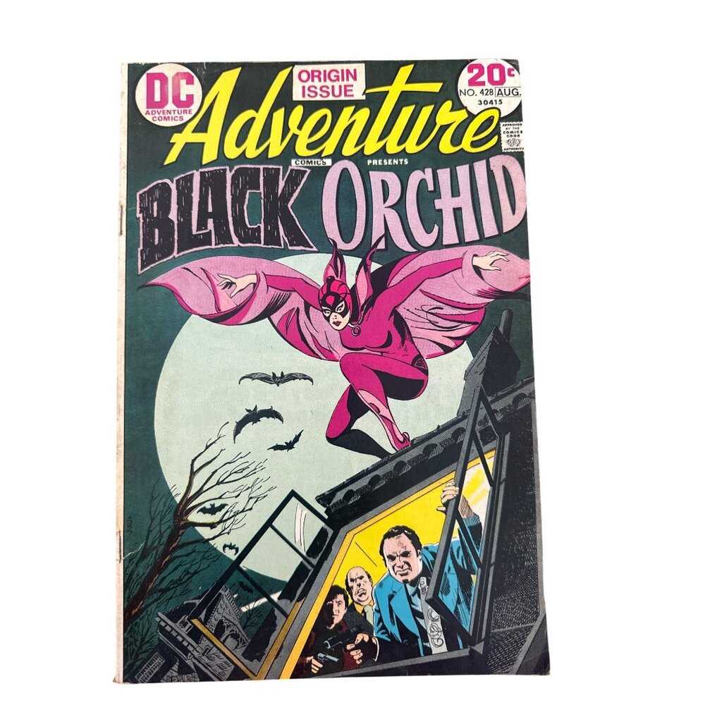 DC Adventure Comic Issue #428 Black Orchid August 1973 Origin Bagged Boarded